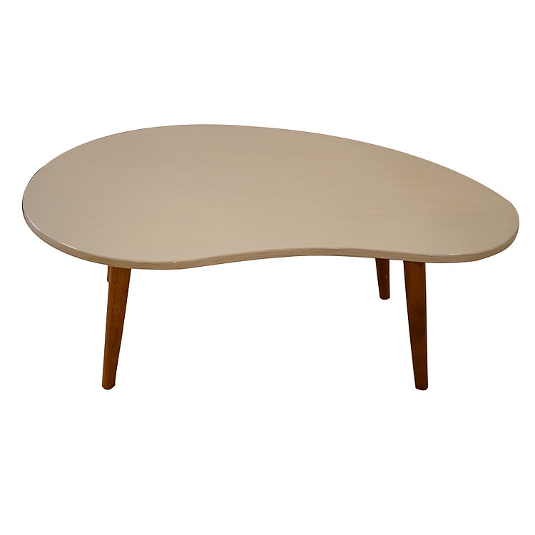 Bàn Trà Sofa Hạt Xoài Màu Trắng