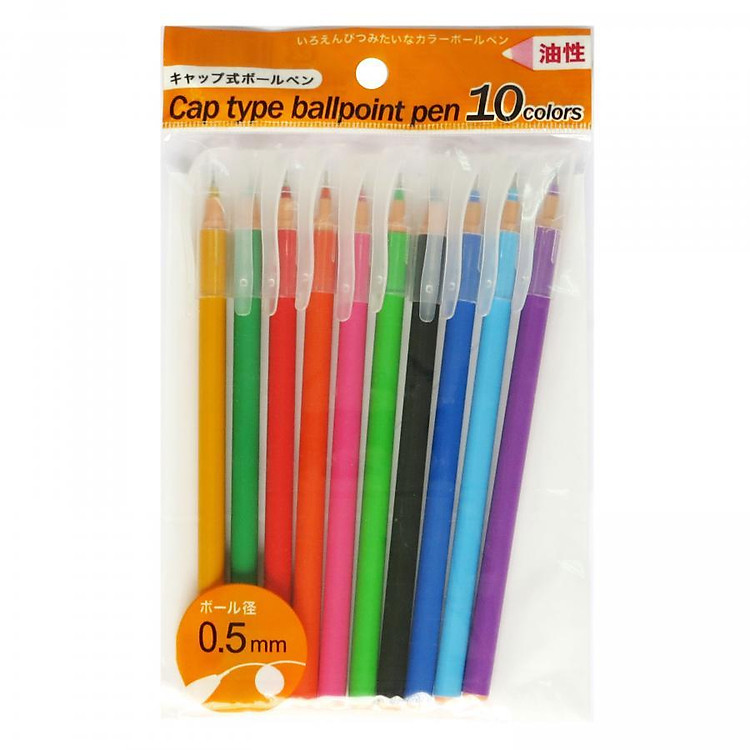 Bộ bút bi 10 màu