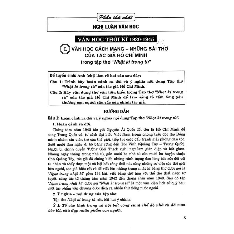 Bí Quyết Thi Đậu THPT Quốc Gia Môn Văn (Tái Bản) - Ảnh 2