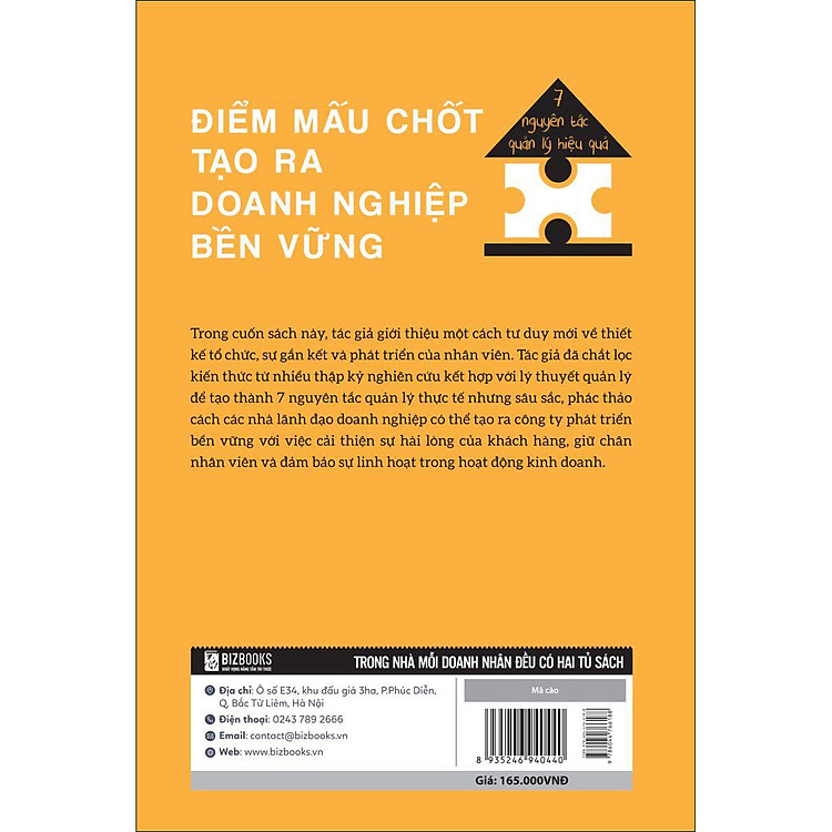Điểm mấu chốt tạo ra doanh nghiệp bền vững: 7 nguyên tắc quản lý hiệu quả - Ảnh 2