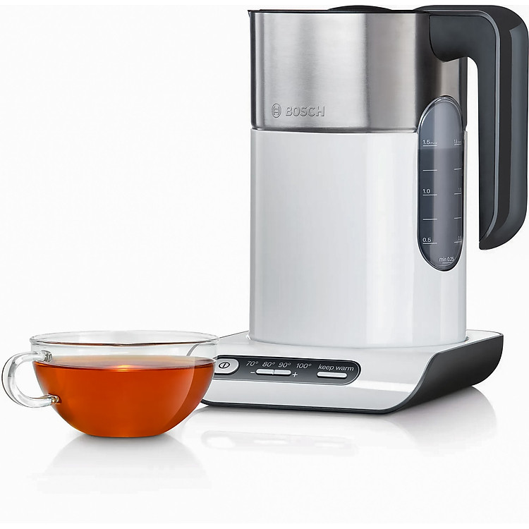 Bình đun nước siêu tốc Bosch TWK8611P, 2400 W, 1,5 Lít hàng chính hãng