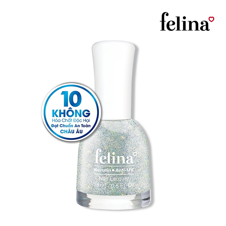 SƠN MÓNG TAY FELINA KIM TUYẾN NGŨ SẮC 18ML CK015