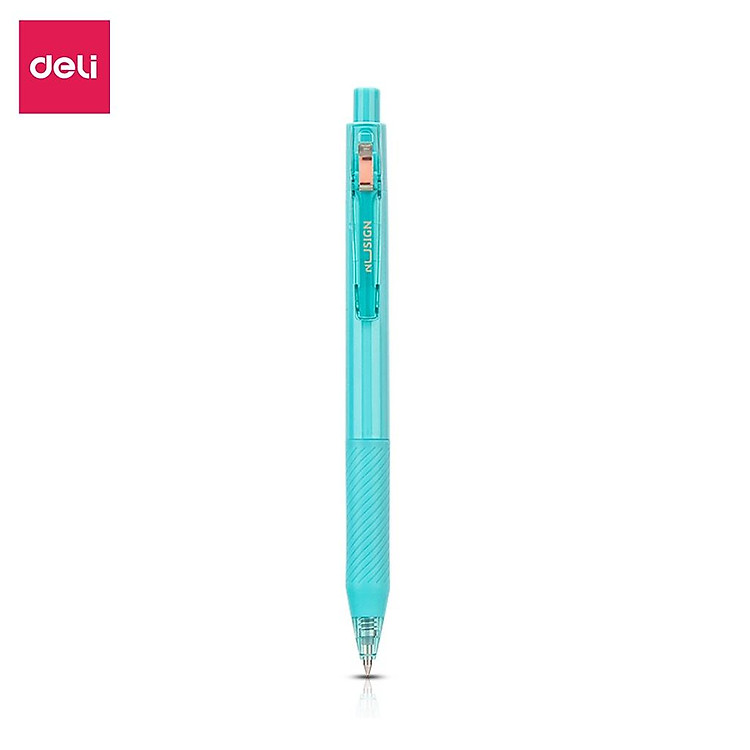 Bút Bi Nước Mực Gel Ngòi 0.5mm Deli NS568 - Xanh Dương - Ảnh 2