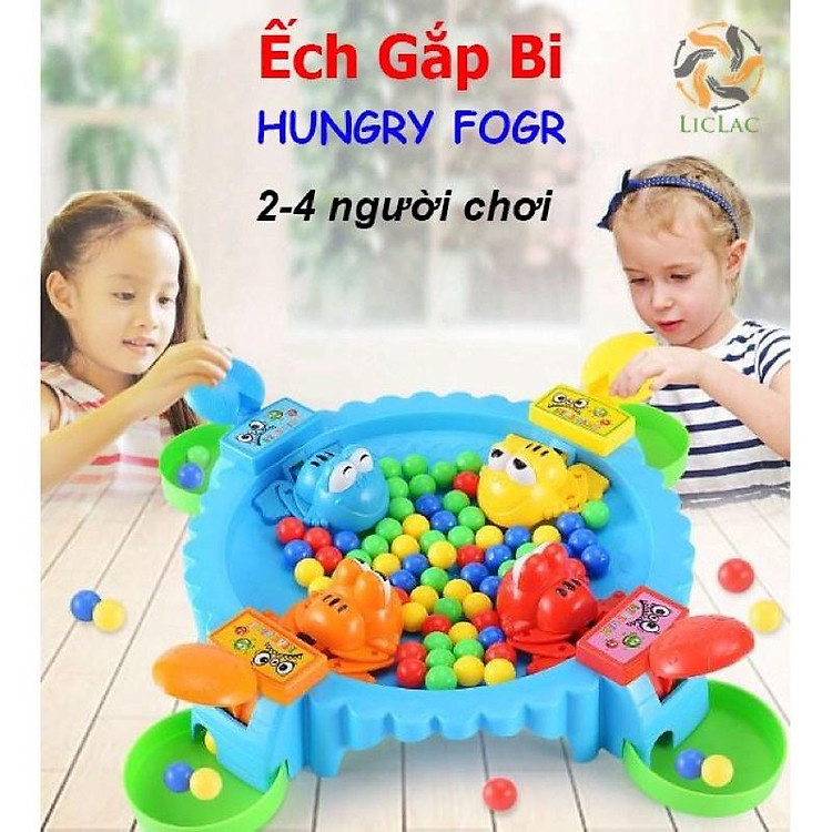 Đồ Chơi Ếch Ăn Bi cho 2-4 Người Chơi- Board Game Gia Đình
