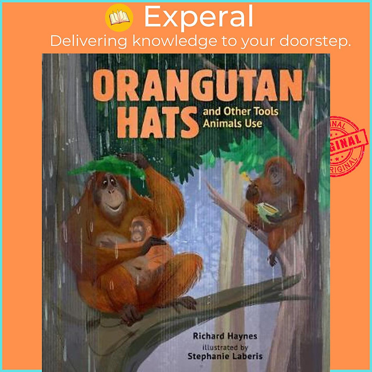 Sách - Orangutan Hats and Other Tools Animals Use by Richard Haynes Stephanie Laberis (US edition, hardcover)