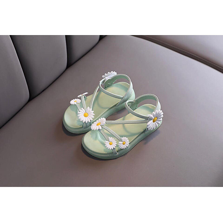 giày sandal bé gái bông cúc