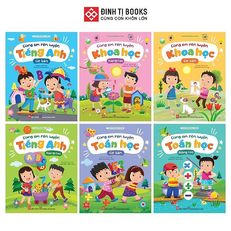 Cùng Em Rèn Luyện – Cho Trẻ 3 – 9 Tuổi