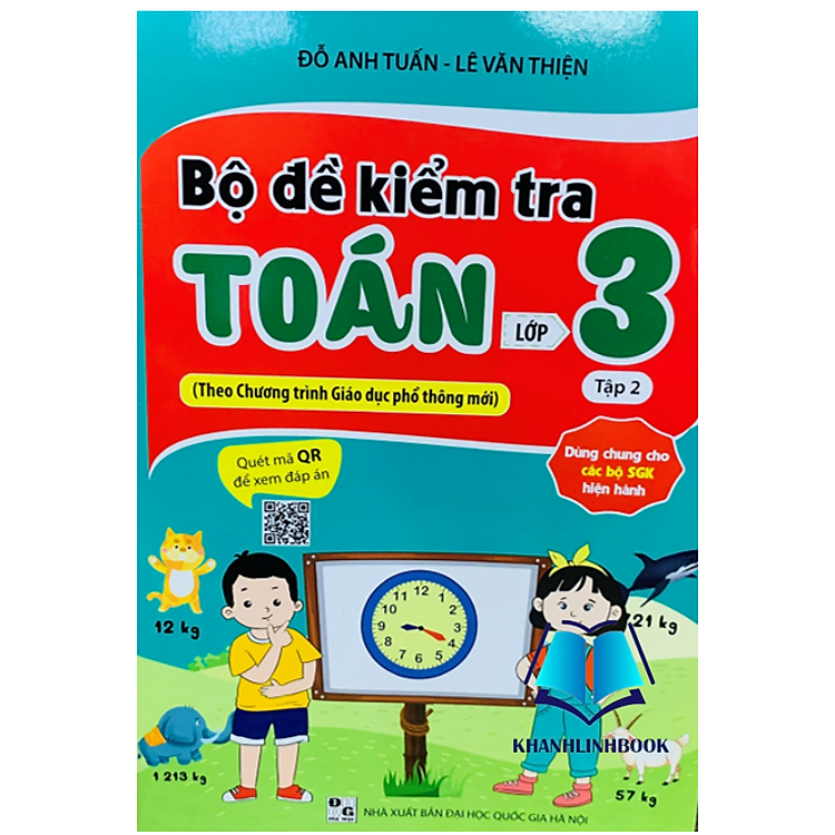 Bộ đề kiểm tra toán 3 – Tập 2