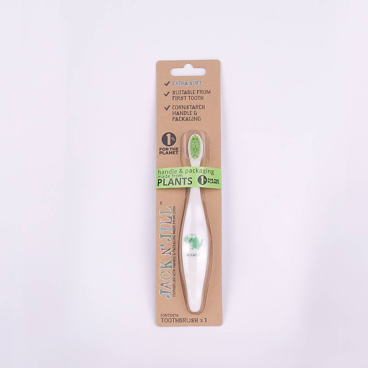 Mua tại Tiki: Bàn chải đánh răng Jack N' Jill Dino Chính hãng, giá tốt