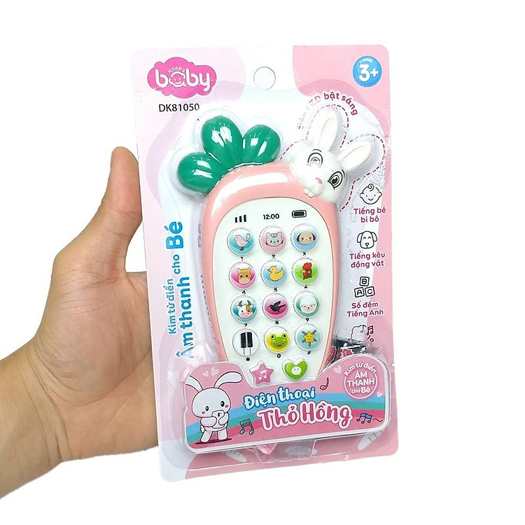 Đồ Chơi Thỏ Hồng Kim Âm Thanh Chính hãng Giá tốt - Hình ảnh 4