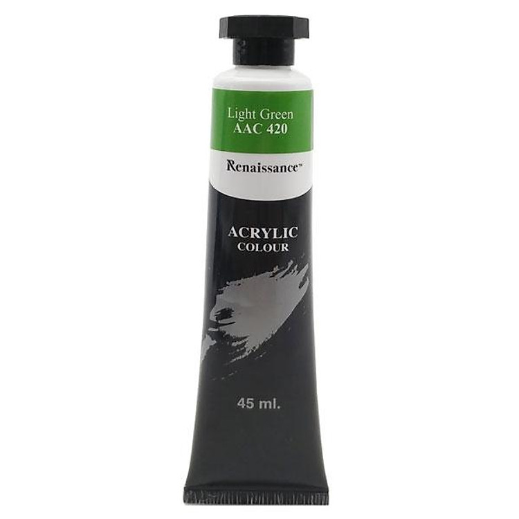 Tuýp Màu Acrylic 45 ml – Renaissance #420 – Light Green