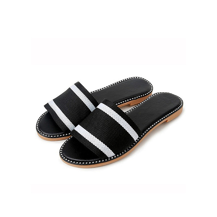 Dép Nữ Quai Ngang Phong Cách Hàn Quốc 2018 3Fashion 3122