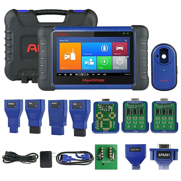 Autel MaxiIM IM508 - Thiết Bị Cài Đặt, Lập Trình Chìa Khóa, Smartkey Ô Tô, Đọc Ghi Chip Chìa Khóa, Chẩn Đoán, Đọc Lỗi, Xóa Lỗi, Xem Dữ Liệu Động Trực Tiếp Các Dòng Xe Ô Tô - Hàng Chính Hãng