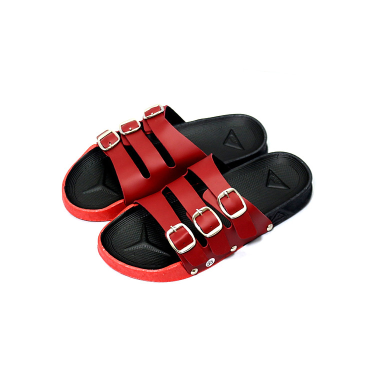 Dép nữ quai ngang thời trang T068K435 - Đỏ