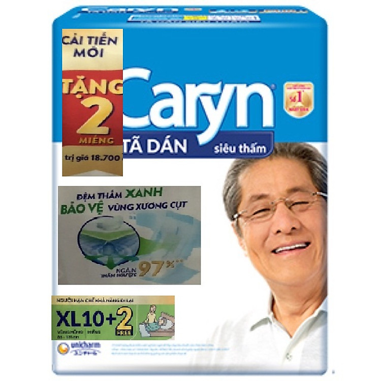 TẢ DÁN CARYN XL10 (TẶNG 2 MIẾNG CÙNG LOẠI)