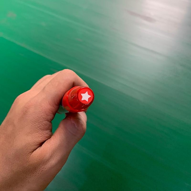 Gôm Bấm Màu Ngôi Sao Smart Kids SK-ER2002 (Màu Đỏ) - Ảnh 4