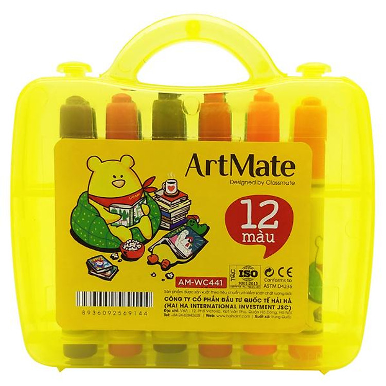 Bút Lông Màu ArtMate AM-WC441 (12 chiếc)