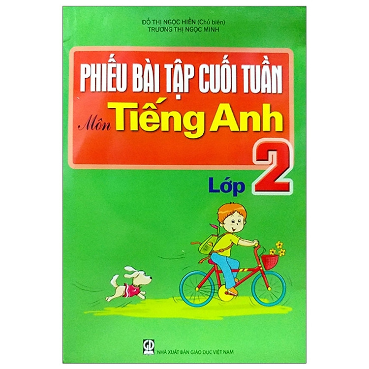 Phiếu Bài Tập Cuối Tuần Tiếng Anh Lớp 2