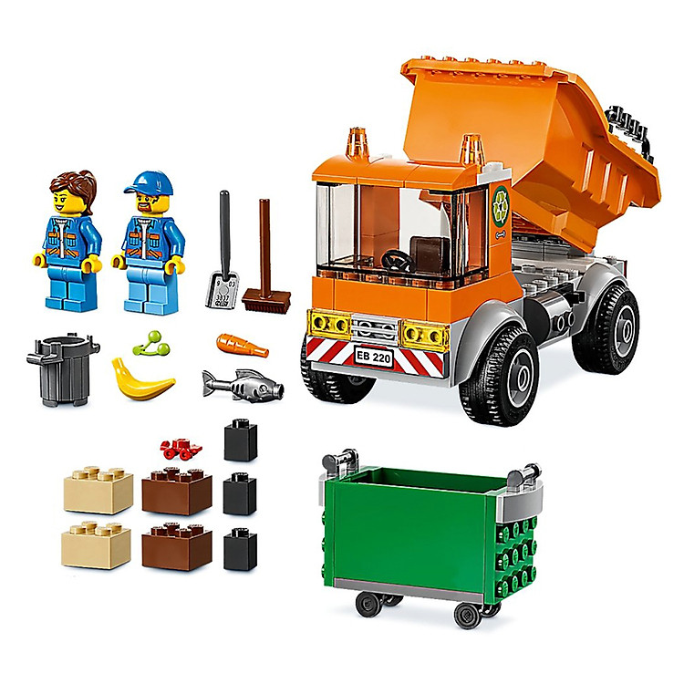 Mua Mô hình Lego City - Xe Tải Chở Rác Chính hãng Tiết kiệm - Hình ảnh 2