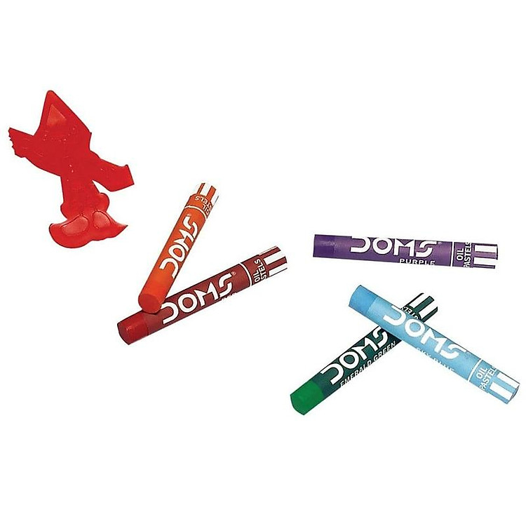 Hộp Bút Sáp Dầu DOMS 12 Màu - Ảnh 2