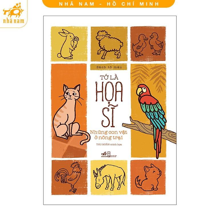 Sách - Series sách tô màu: Tớ là họa sĩ (Nhã Nam HCM)