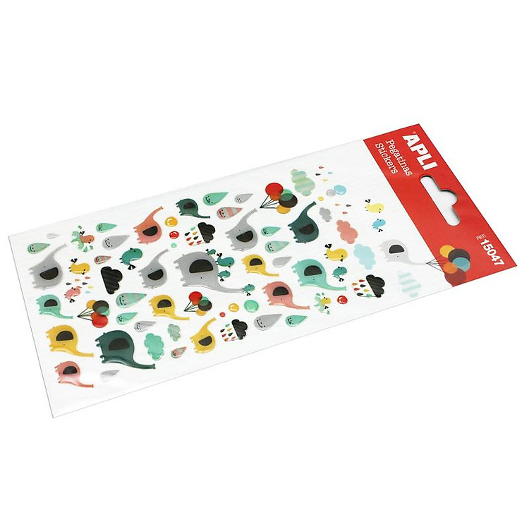 Sticker Hình Con Voi APLI 15047 - Ảnh 3