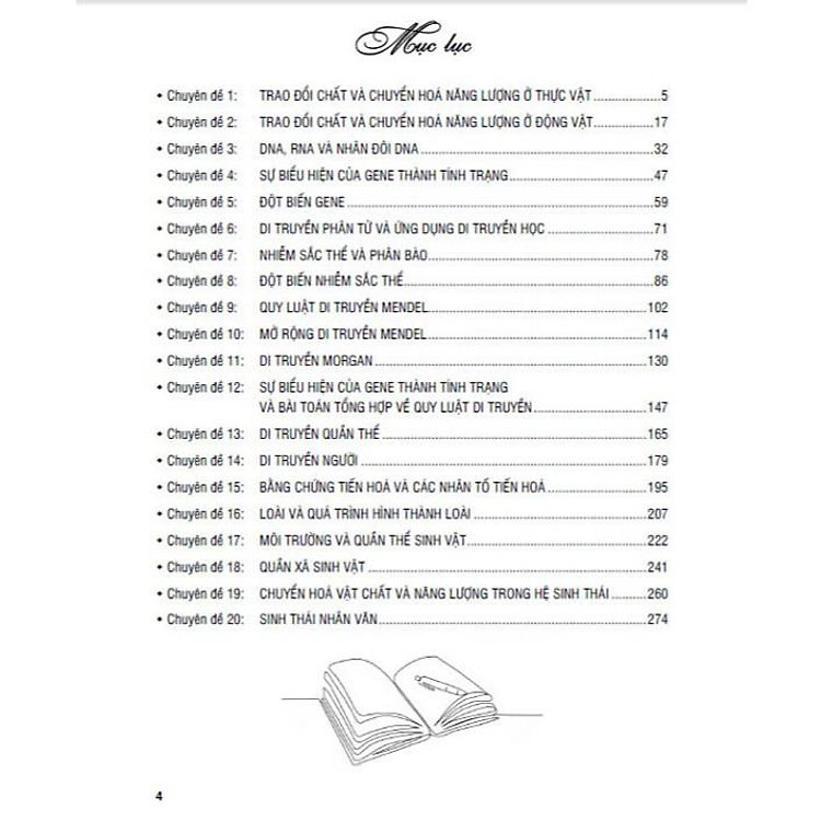 Cẩm Nang Ôn Tập Trọng Tâm Môn Sinh Học Luyện Thi Tốt Nghiệp THPT - Ảnh 2