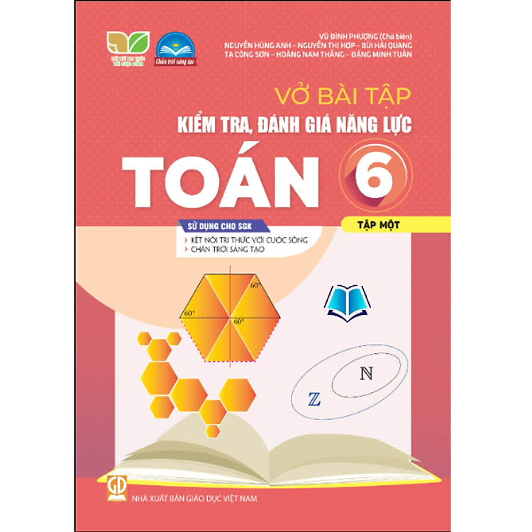 Vở Bài Tập Kiểm Tra, Đánh Giá Năng Lực Toán 6, Tập 1.2 (Kết Nối Tri Thức Với Cuộc Sống, Chân Trời Sáng Tạo) - Ảnh 2