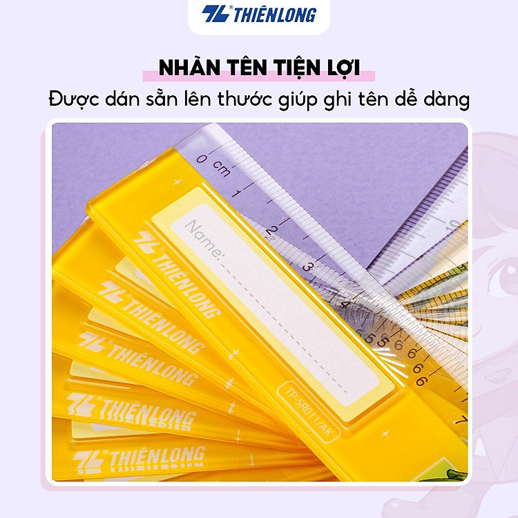 Thước thẳng 20cm Thiên Long TP-SR011/AK - Ảnh 4