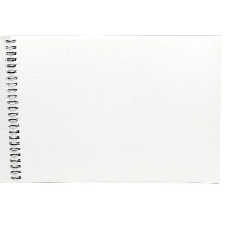 Tập Vẽ Canvas A4 280g (12 tờ) - Ảnh 2