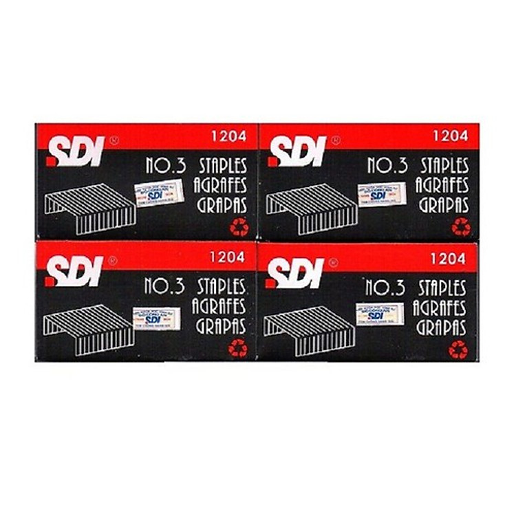 Kim bấm số 3 SDI (10 hộp) - Ảnh 3