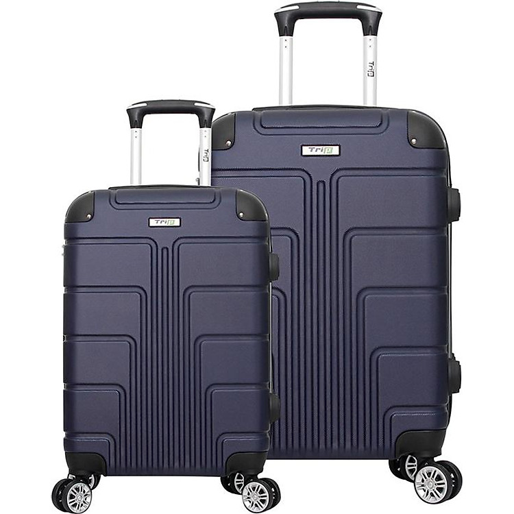 Set 2 Vali Du Lịch Cao Cấp Trip P701 Size 50-60 - Xanh Đen
