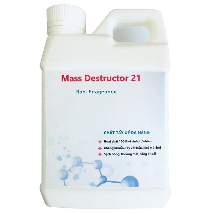 Hoạt chất lau sàn, khử mùi, kháng khuẩn Mass Destructor 21 Non Fragrance