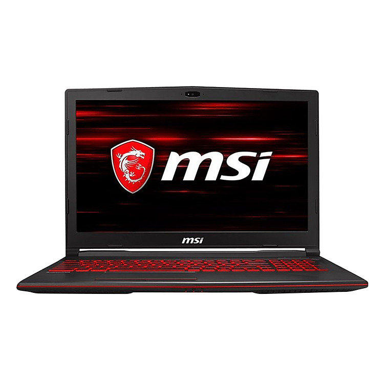 Laptop Gaming MSI GL63 8RC-437VN Core i5-8300H/Win10 (15.6 inch) - Black - Hàng Chính Hãng