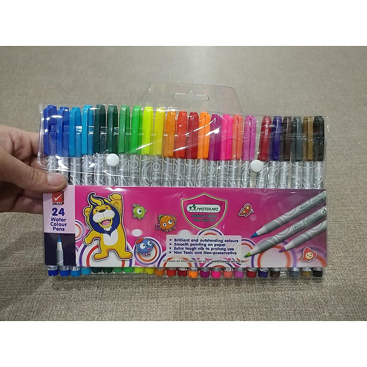 Bút Màu Nước Masterart (24 màu) - Ảnh 4