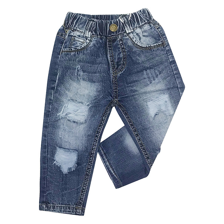 Quần Jean Bé Trai Rách QJ15