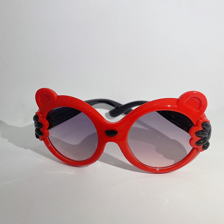 Kính mát cao cấp dành cho bé gái hình gấu siêu dễ thương từ 5 tới 12 tuổi BD1385
