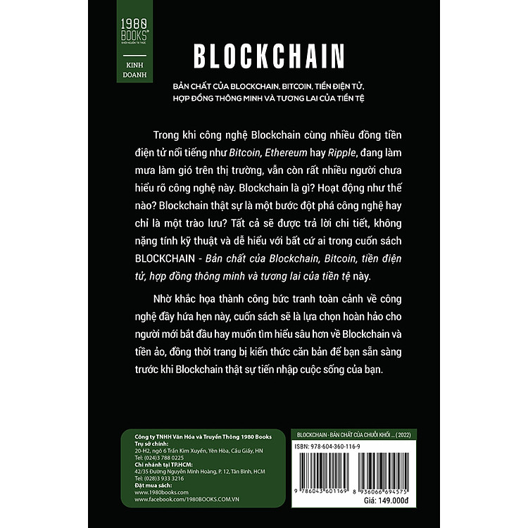 BLOCKCHAIN: Bản Chất Của Blockchain, Bitcoin, Tiền Điện Tử, Hợp Đồng Thông Minh và Tương Lai Của Tiền Tệ (Tái Bản) - Ảnh 2
