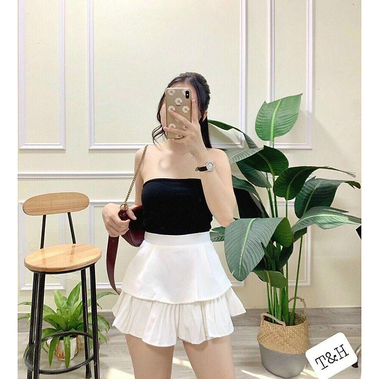 Chân váy bèo 2 tầng hàng đẹp