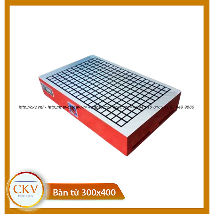 Bàn từ giữ phôi máy phay 300x400