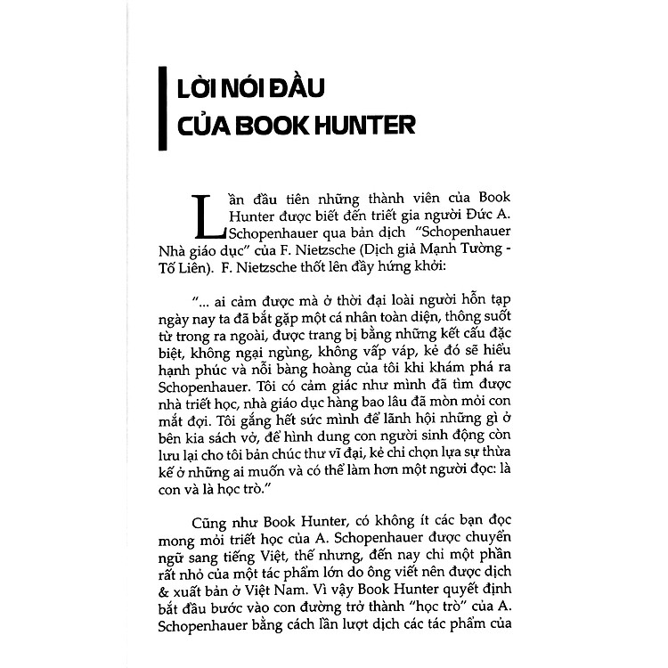 Những tiểu luận về tồn tại của Schopenhauer - Ảnh 3