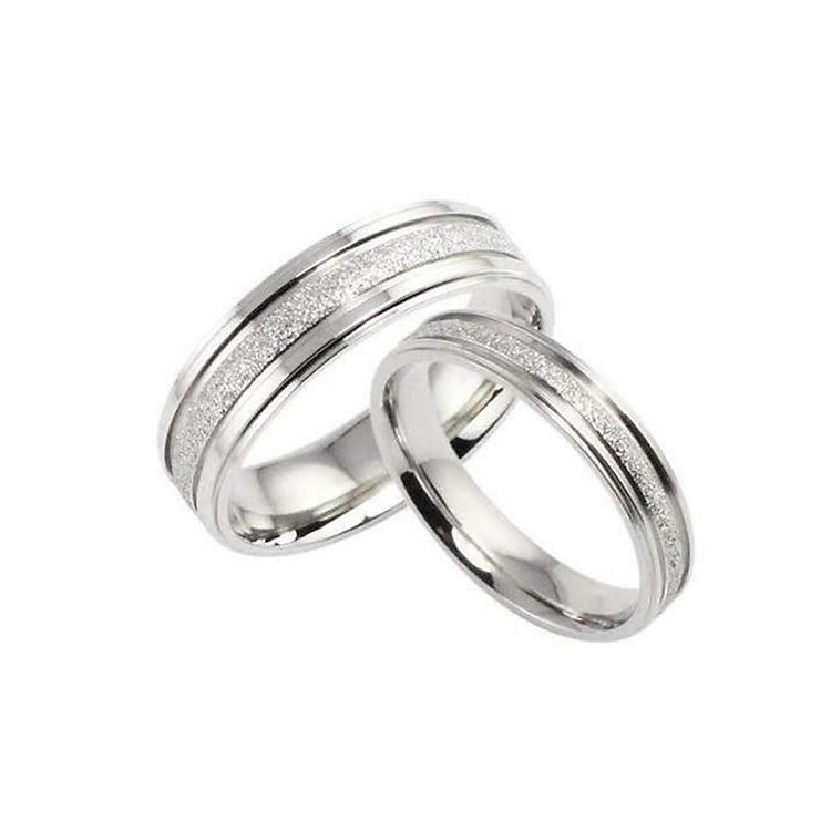 Nhẫn đôi couple inox sang chảnh NC187