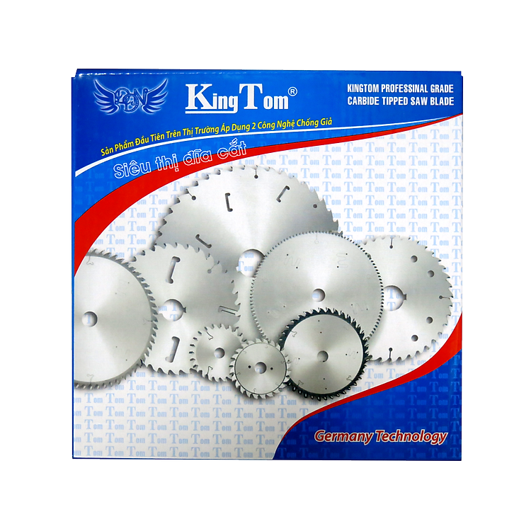 Lưỡi Cưa - Lưỡi Cắt Gỗ Cao Cấp 255-40 Răng KingTom - Chuyên Xẻ Gỗ Cây, Gỗ Có Đinh