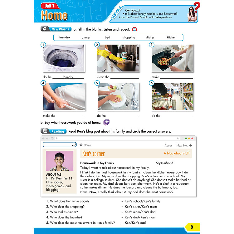 Tiếng Anh 6 i-Learn Smart World - Student's Book - Ảnh 5
