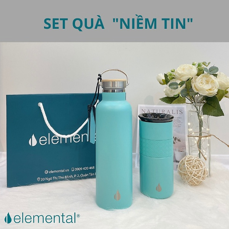 Hộp Quà Tặng Sinh Nhật Niềm Tin (Bình & Ly Giữ Nhiệt)