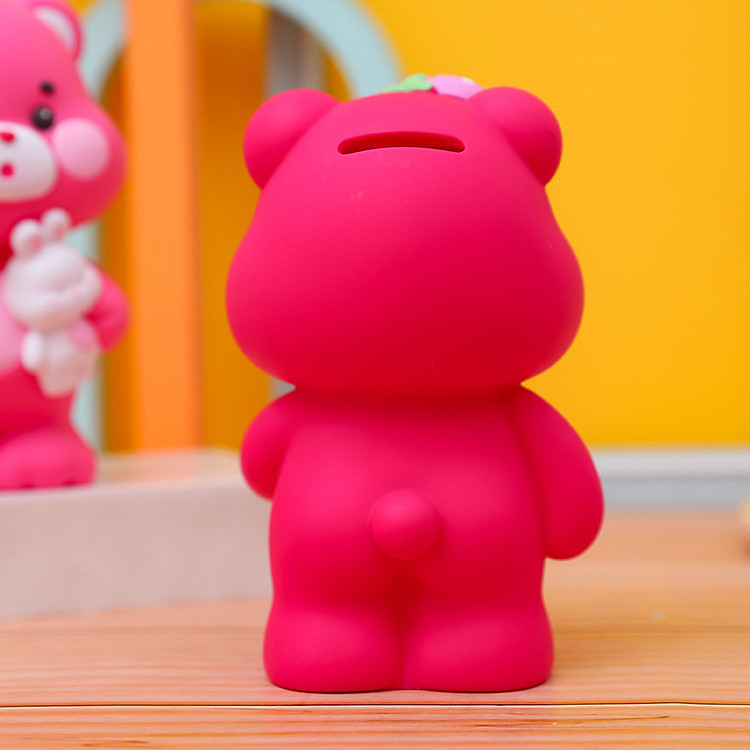 Ống Tiết Kiệm Trang Trí Hoạt Hình Gấu Dâu - Ảnh 4