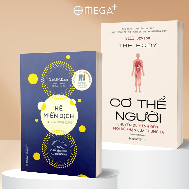 Combo Cơ Thể Người - Chuyến Du Hành Đến Mọi Bộ Phận Của Chúng Ta + Hệ Miễn Dịch - Khám Phá Cơ Chế Tự Phòng Chữa Bệnh Của Cơ Thể Người