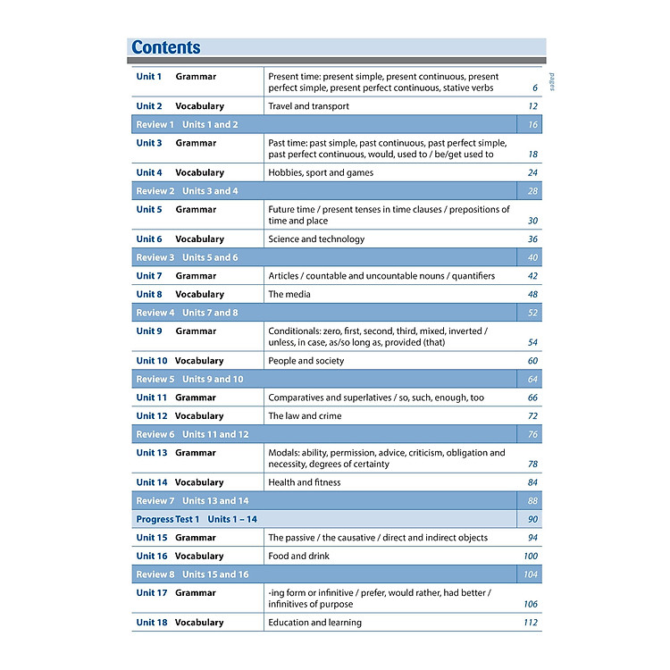 Destination B1 - Grammar And Vocabulary With Answer Key (Tái Bản) - Ảnh 6