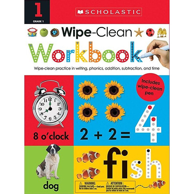 Sách Wipe Clean Work Books - G2