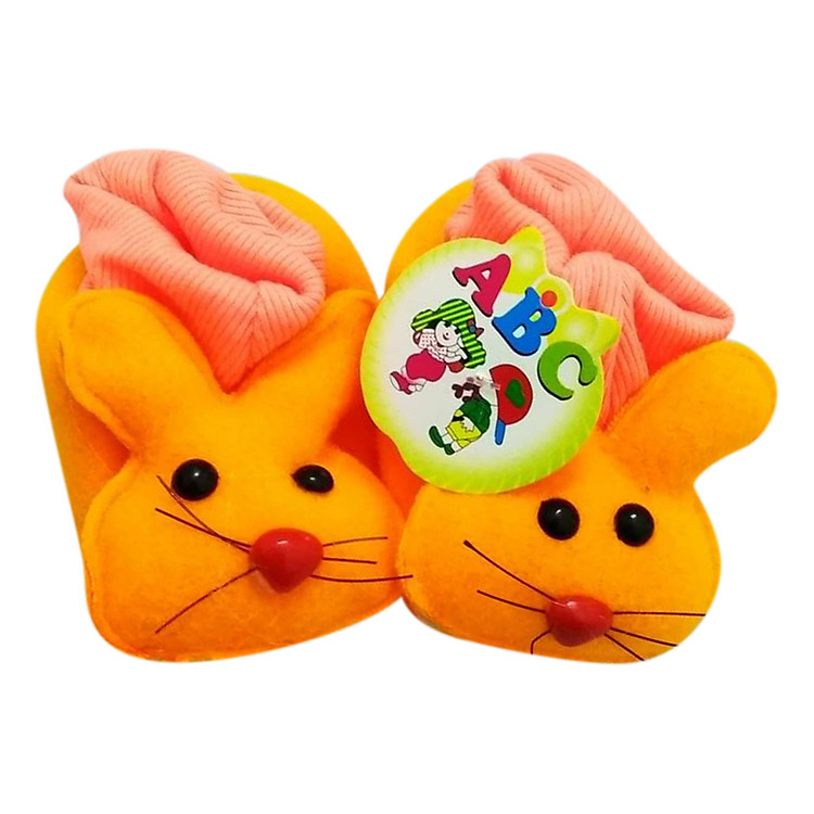 Giày Sơ Sinh Baby Newborn Bảo Thịnh - Cam (10cm)